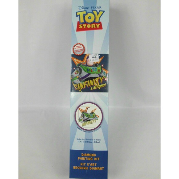 Disney Pixar Toy Story Buzz Diamond Art Painting Kit 12x12 Diamond Dotz New - Picture 1 of 3